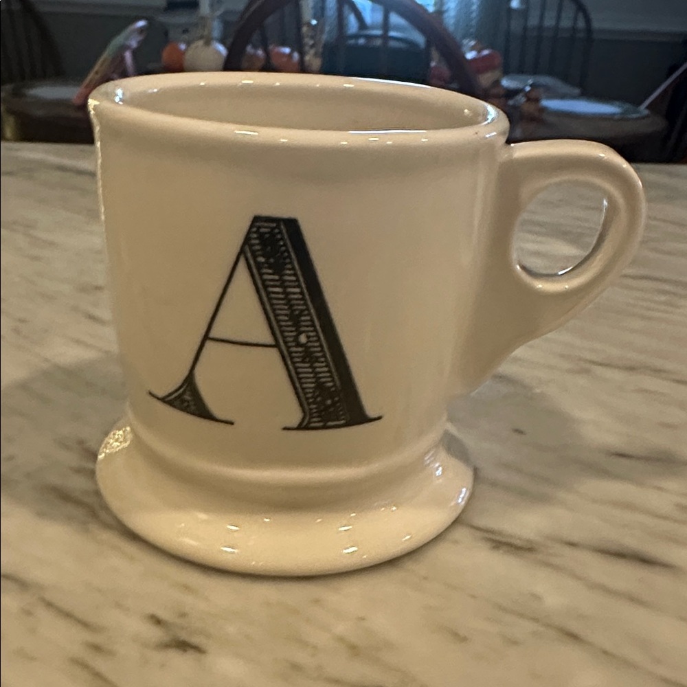 Anthropologie A Initial Mug ❤️FINAL❤️